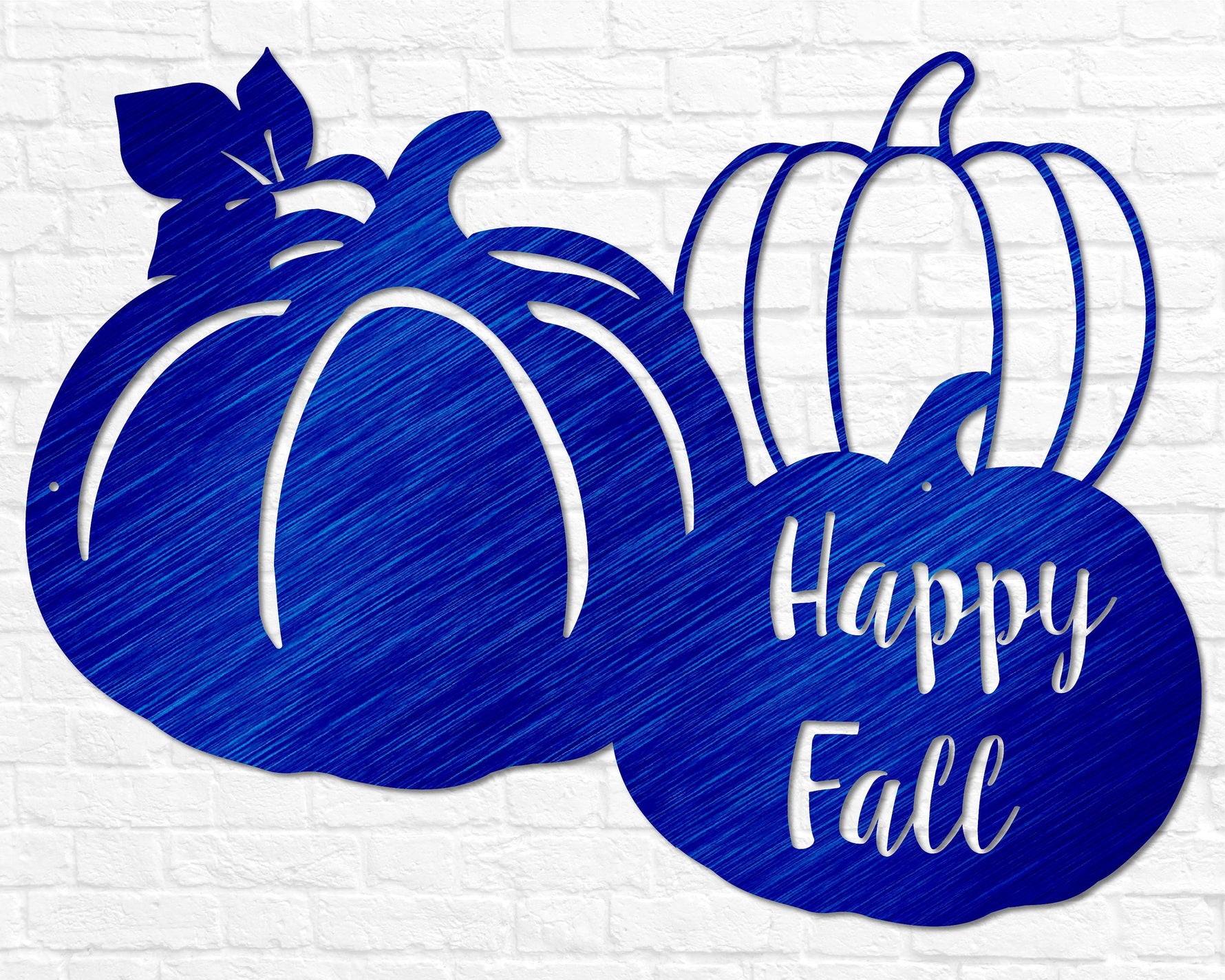 Happy Fall Pumpkins Cutout Decor Halloween