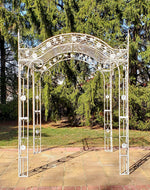 "Mahekal" Square Metal Garden Gazebo Gazebos Garden
