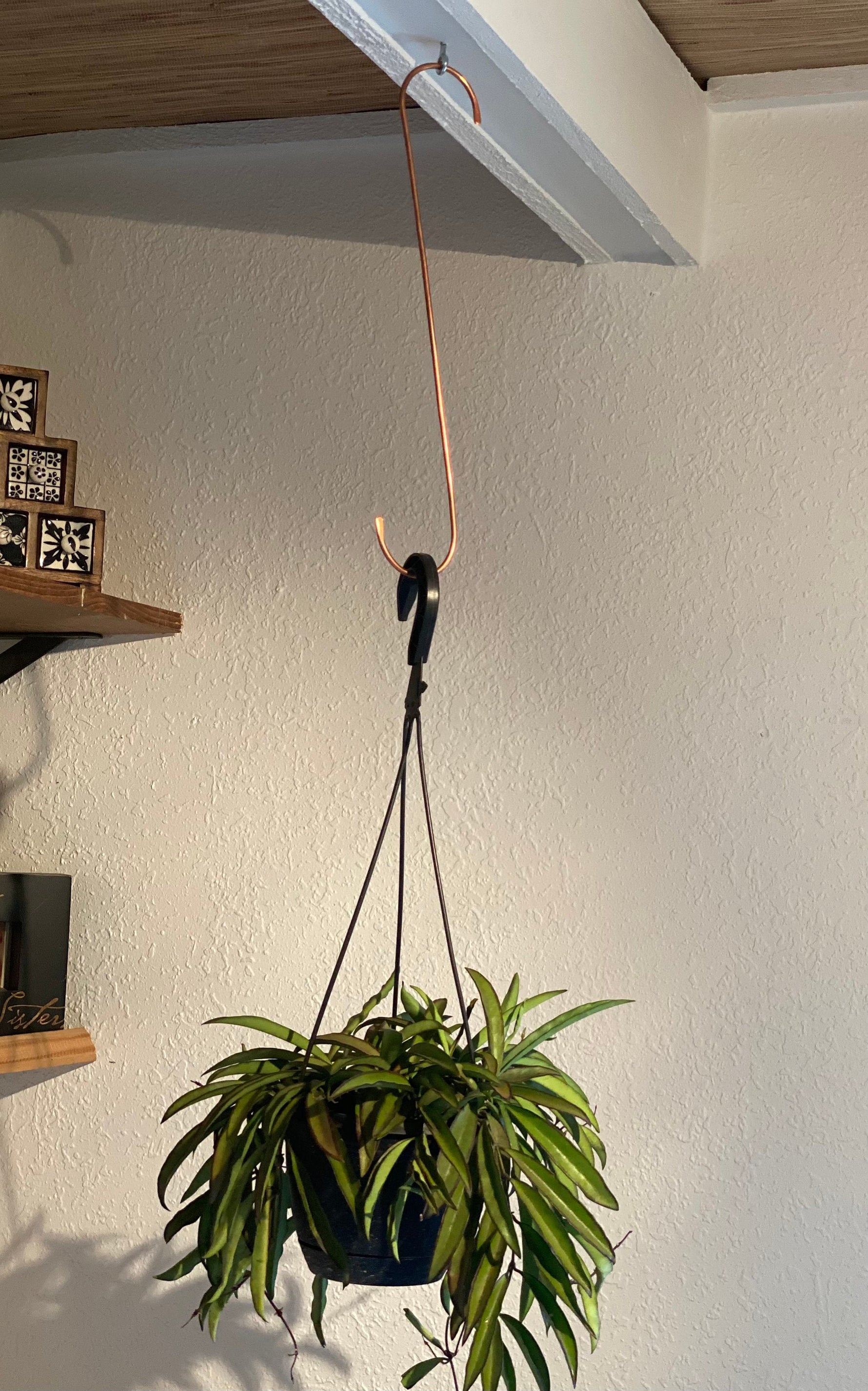 Copper Plant Hook