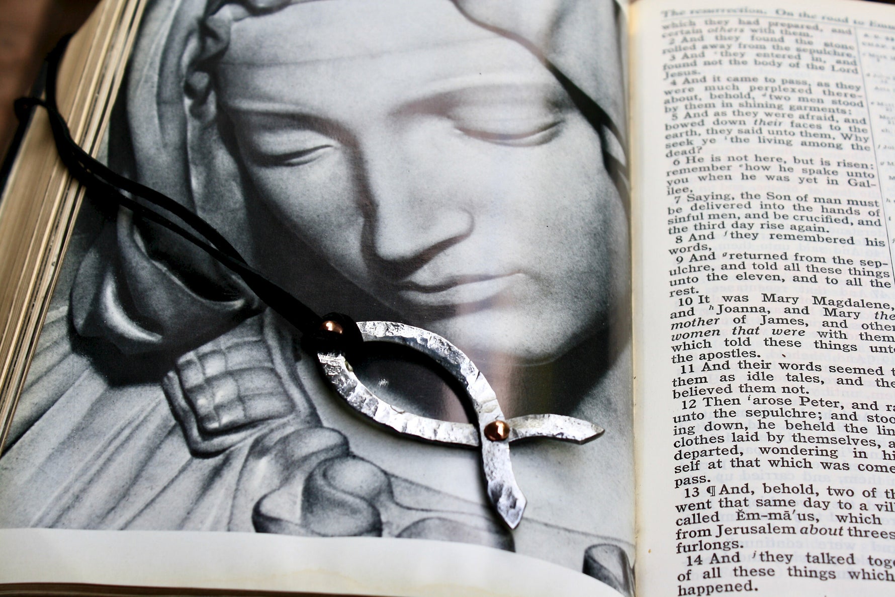 Jesus fish pendant, the fisher of men Charms & Pendants Gift