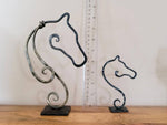 Horse Head Metal Sculpture Sculptures & Statues