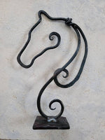 Horse Head Metal Sculpture Sculptures & Statues