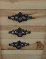 Rustic Ornate Floral Knob Cabinet Knobs & Handles