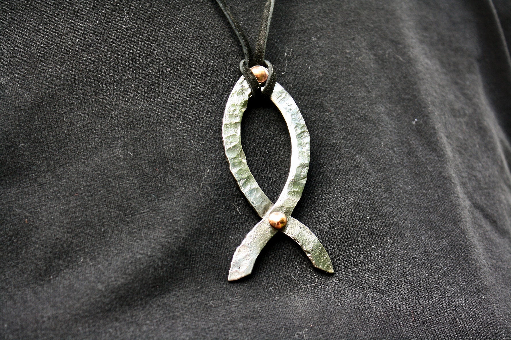 Jesus fish pendant, the fisher of men Charms & Pendants Gift