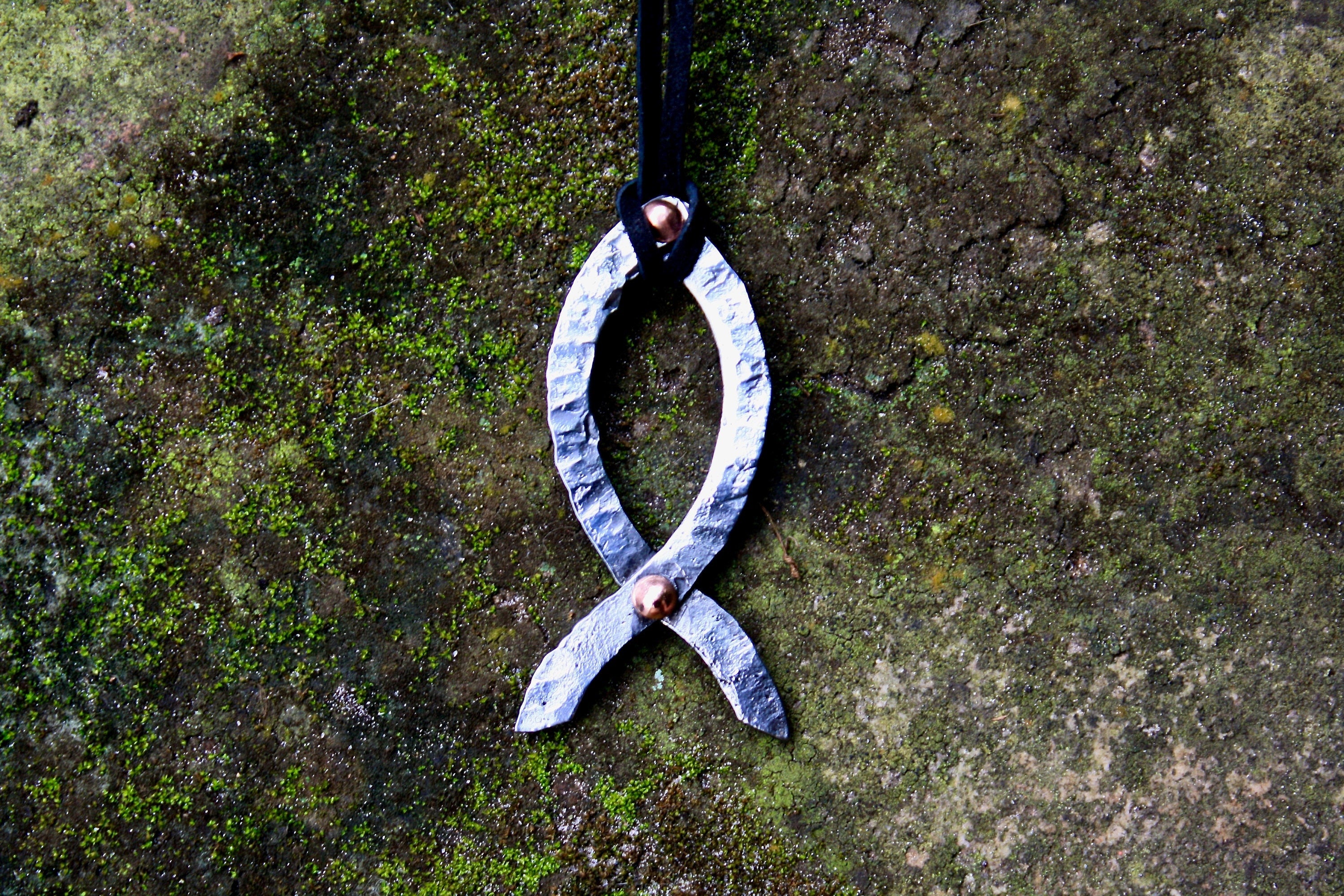 Jesus fish pendant, the fisher of men Charms & Pendants Gift