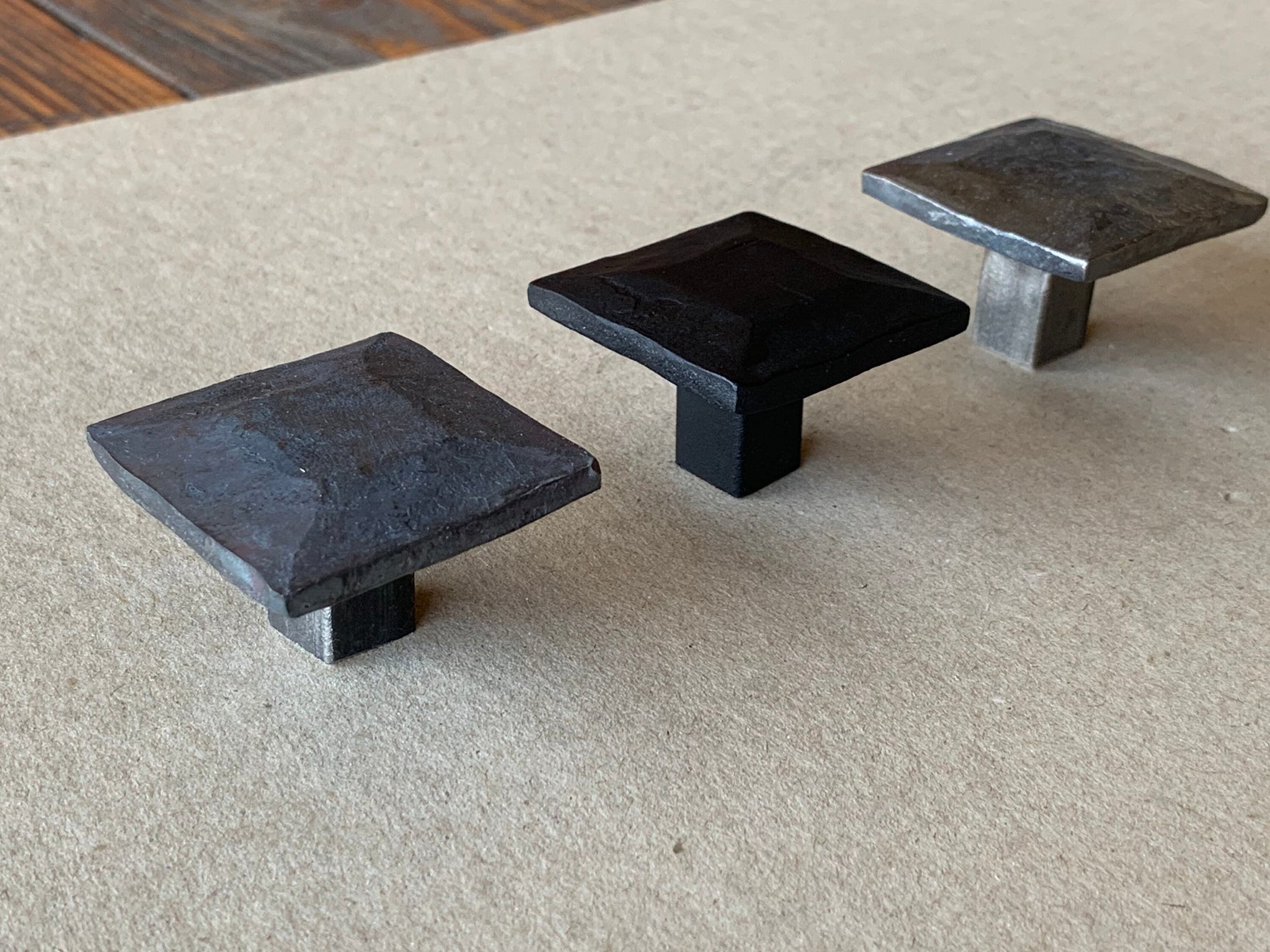 Hand Forged Hammered Iron Drawer Cabinet Knobs & Handles Cabinet Knob