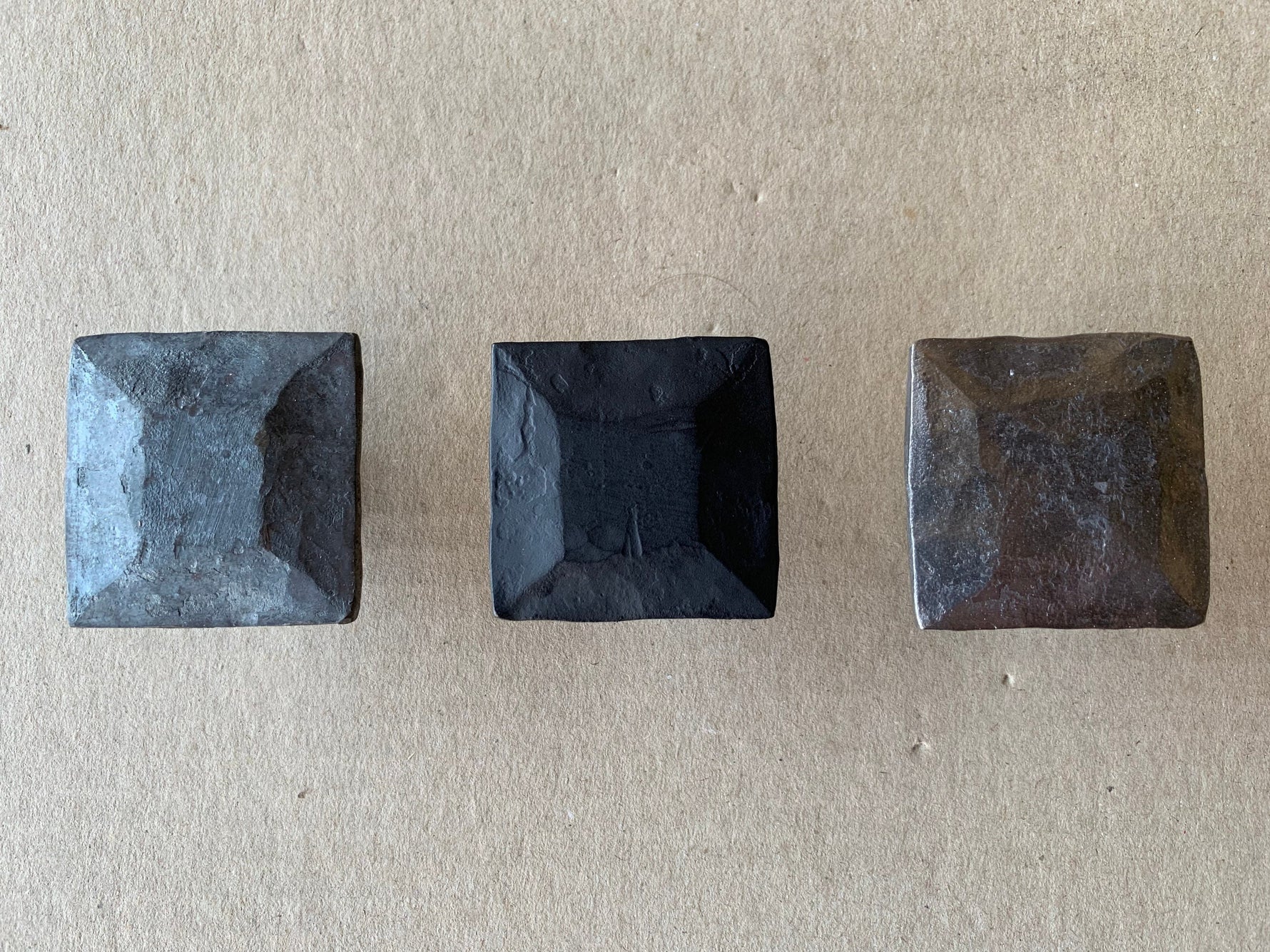 Hand Forged Hammered Iron Drawer Cabinet Knobs & Handles Cabinet Knob