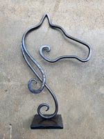 Horse Head Metal Sculpture Sculptures & Statues