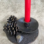 Simple Pinecone Candle Holder