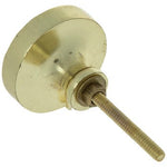 Brass Hammered Knob
