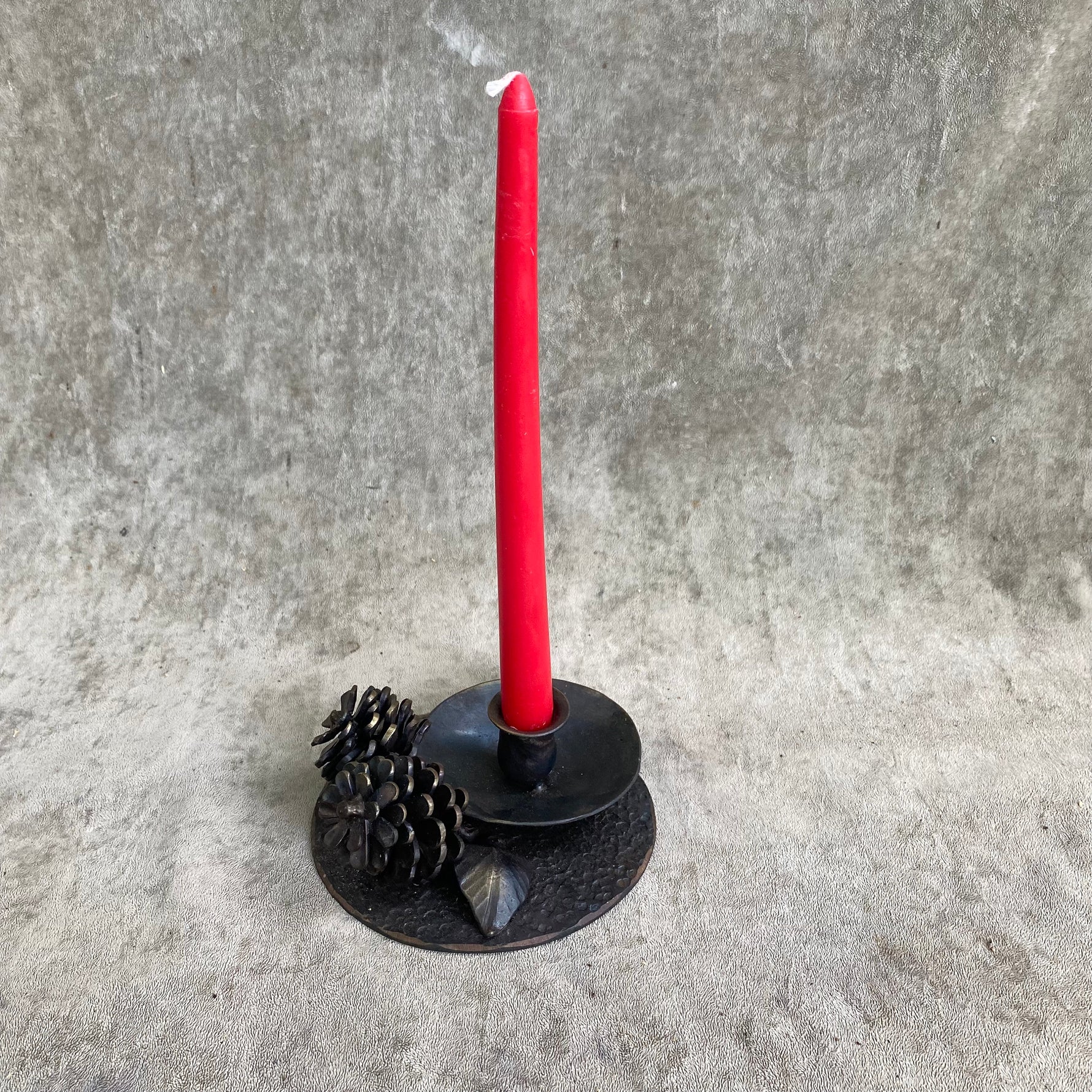 Simple Pinecone Candle Holder