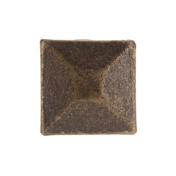 Antique Bronze Square Knob Cabinet Knobs & Handles Cabinet Knob