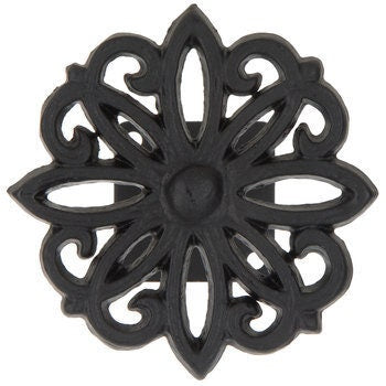 Black Weave Drapery Tie Backs Curtain Holdbacks Cabinet Knob