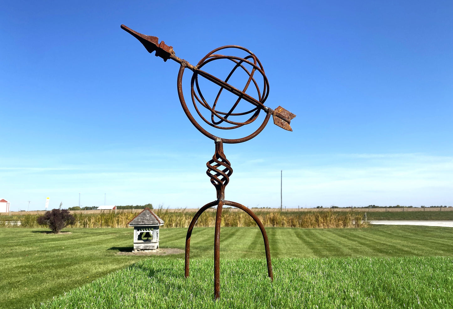 Wrought Iron Sundial Sundials Sculpture