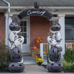 Halloween Cemetery Arch with LED Lights Arches Halloween