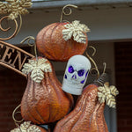 "Happy Halloween" Arch with Pumpkins and Skulls Arches Halloween