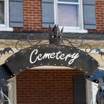 Halloween Cemetery Arch with LED Lights Arches Halloween