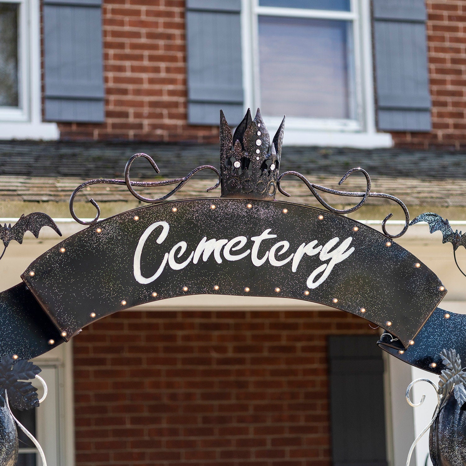 Halloween Cemetery Arch with LED Lights Arches Halloween