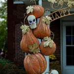 "Happy Halloween" Arch with Pumpkins and Skulls Arches Halloween