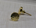 Brass Hammered Knob