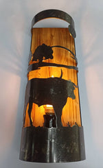 Longhorn Cabin sconce Lighting Lighting