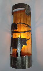 Longhorn Cabin sconce Lighting Lighting