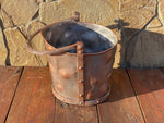 Old World Hammered Fireplace Bucket Fireplace Tools