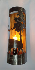 Buffalo Cabin sconce Lighting Lighting