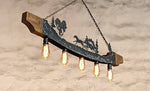 Rustic horses ceiling pendant light Ceiling Light Fixtures Lighting