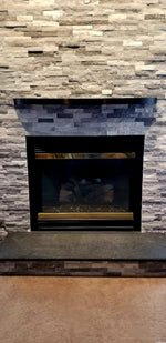 Matte Back Stainless Steel Mantel Uncategorized shelving