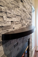 Matte Back Stainless Steel Mantel Uncategorized shelving