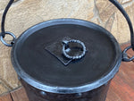 Rustic Iron Fireplace Bucket Fireplace & Wood Stove Accessories