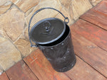 Rustic Iron Fireplace Bucket Fireplace & Wood Stove Accessories