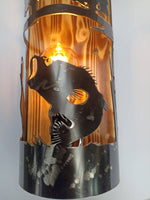 Rustic Bass Cabin Sconce Wall Light Fixtures Lighting