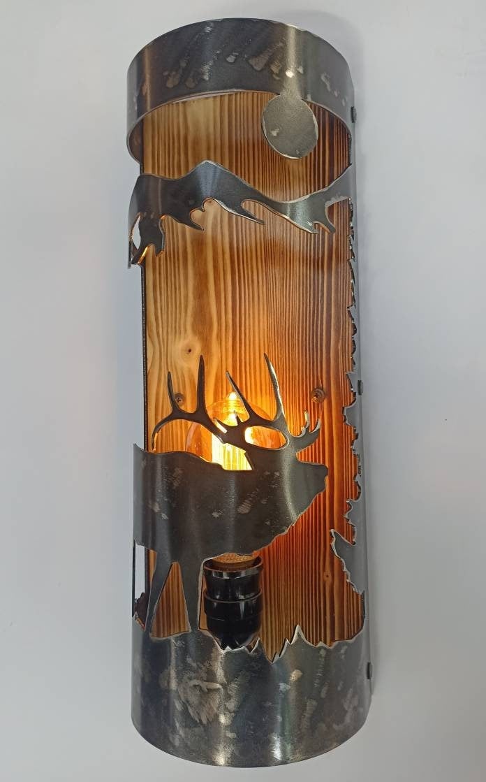 Elk Cabin sconce Lighting Lighting