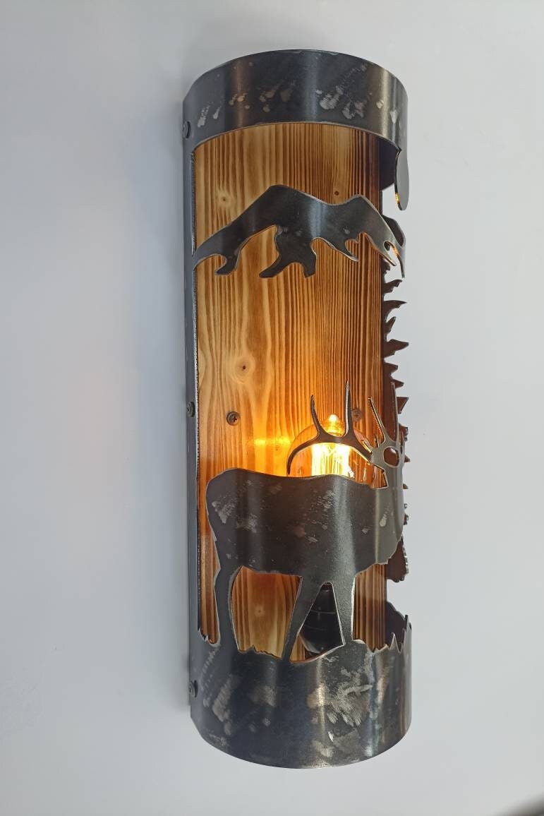 Elk Cabin sconce Lighting Lighting