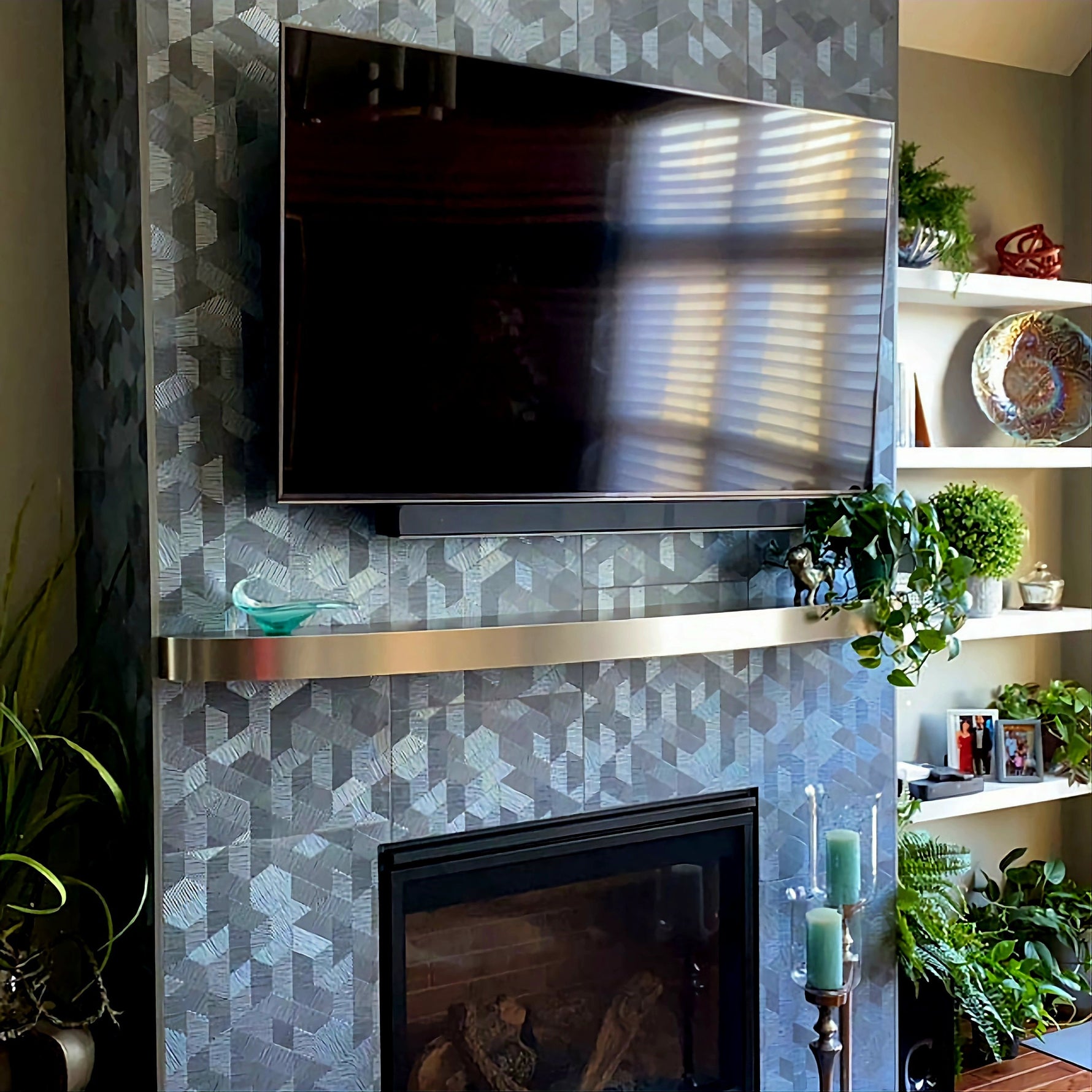 Stainless Steel Oval Floating Shelf Shelves shelving