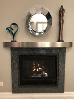 Stainless Steel Oval Floating Shelf Shelves shelving