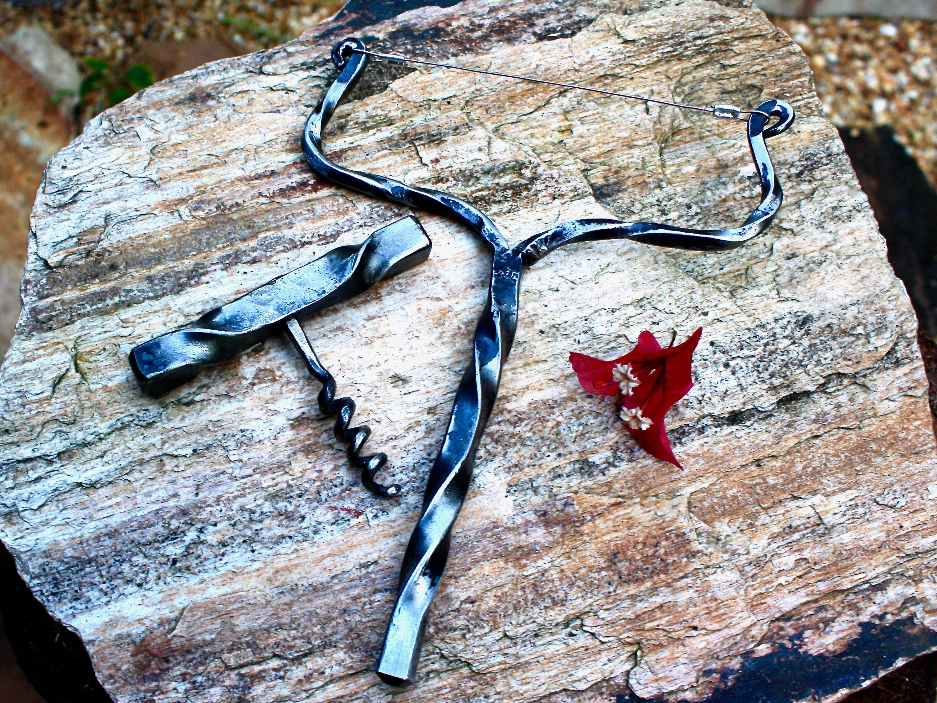 Epic hand forged wine and cheese set