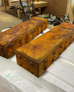 Brooklyn Bridge Rusted Metal Wall Shelf Uncategorized Shelf