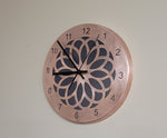 Handcrafted Copper Wall Clock Wall Clocks Home Accessary