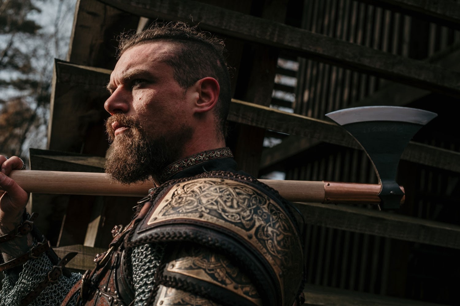 Viking Broad Axe Axes Knife