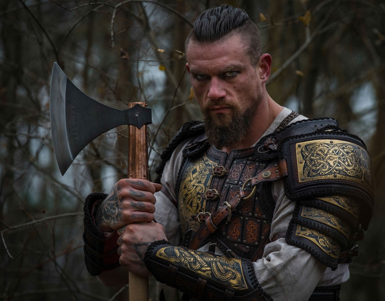 Viking Broad Axe Axes Knife