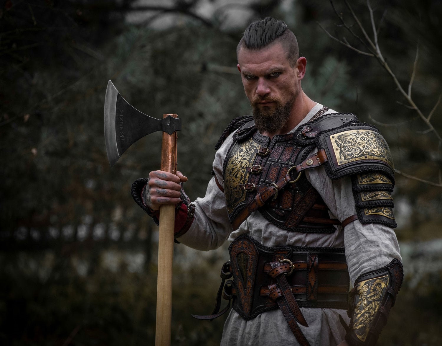 Viking Broad Axe Axes Knife