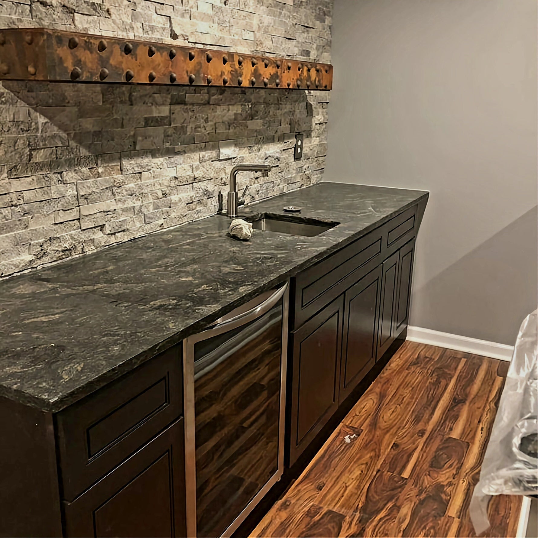 Industrial Studded Floating Shelf Uncategorized shelving