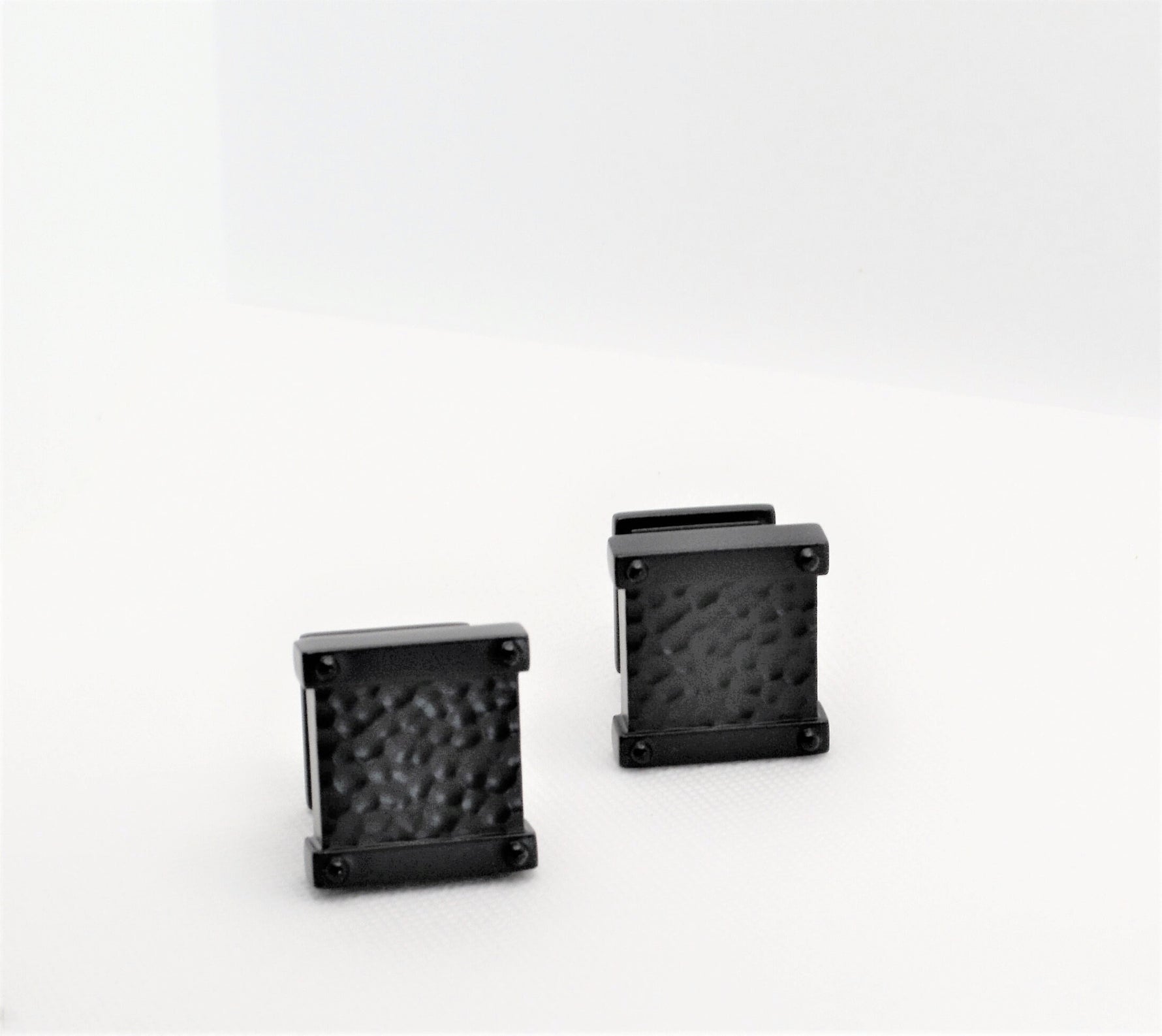 Black Hammered Drawer Pull