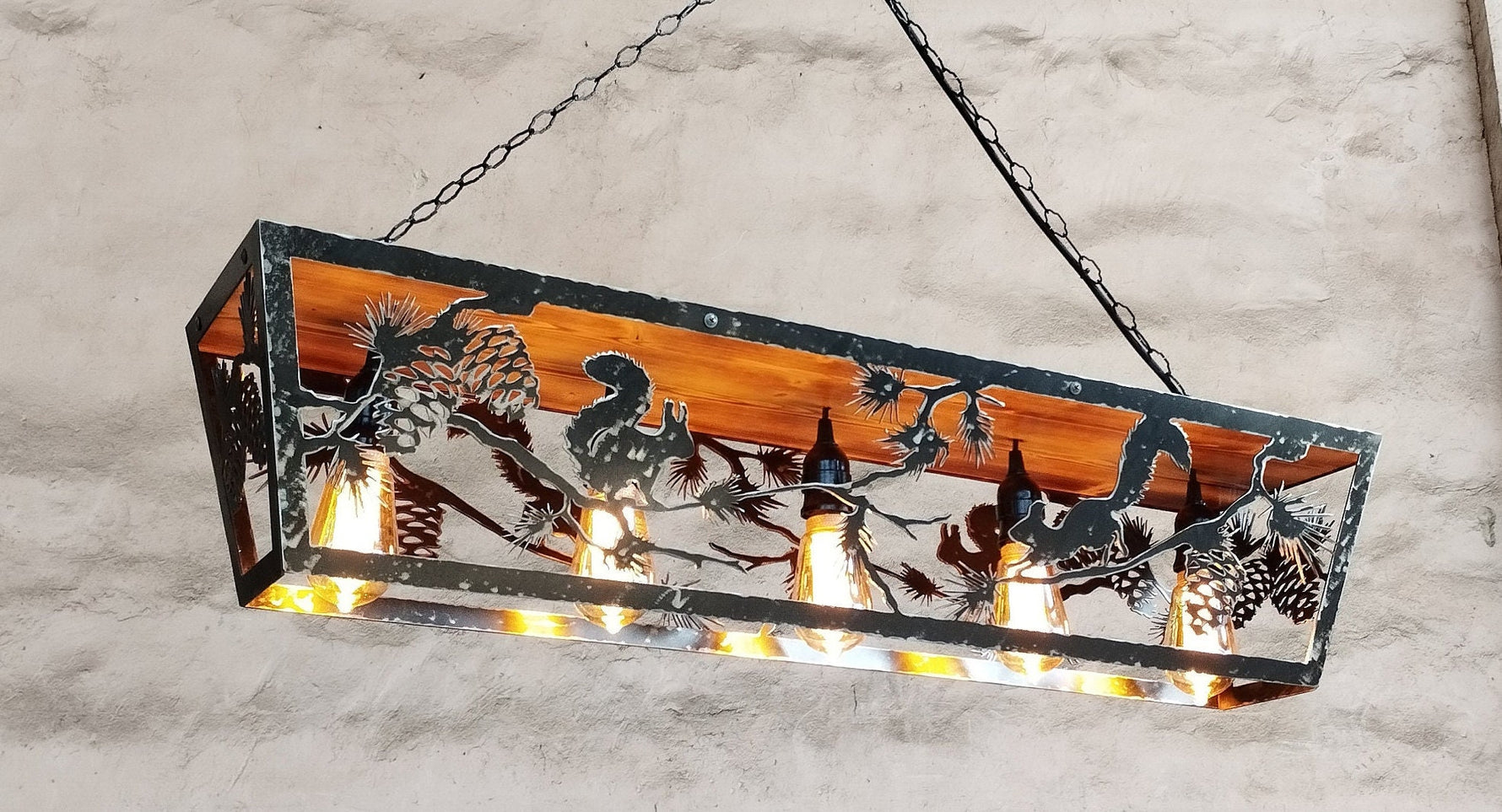 Squirrels Cabin lighting fixture Lighting Lighting