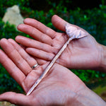 Hand Forged Whale Tail Copper hair pin Hair Pins, Claws & Clips Gift