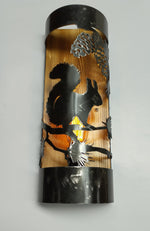 Rustic Squirrel Cabin Sconce Wall Light Fixtures Lighting