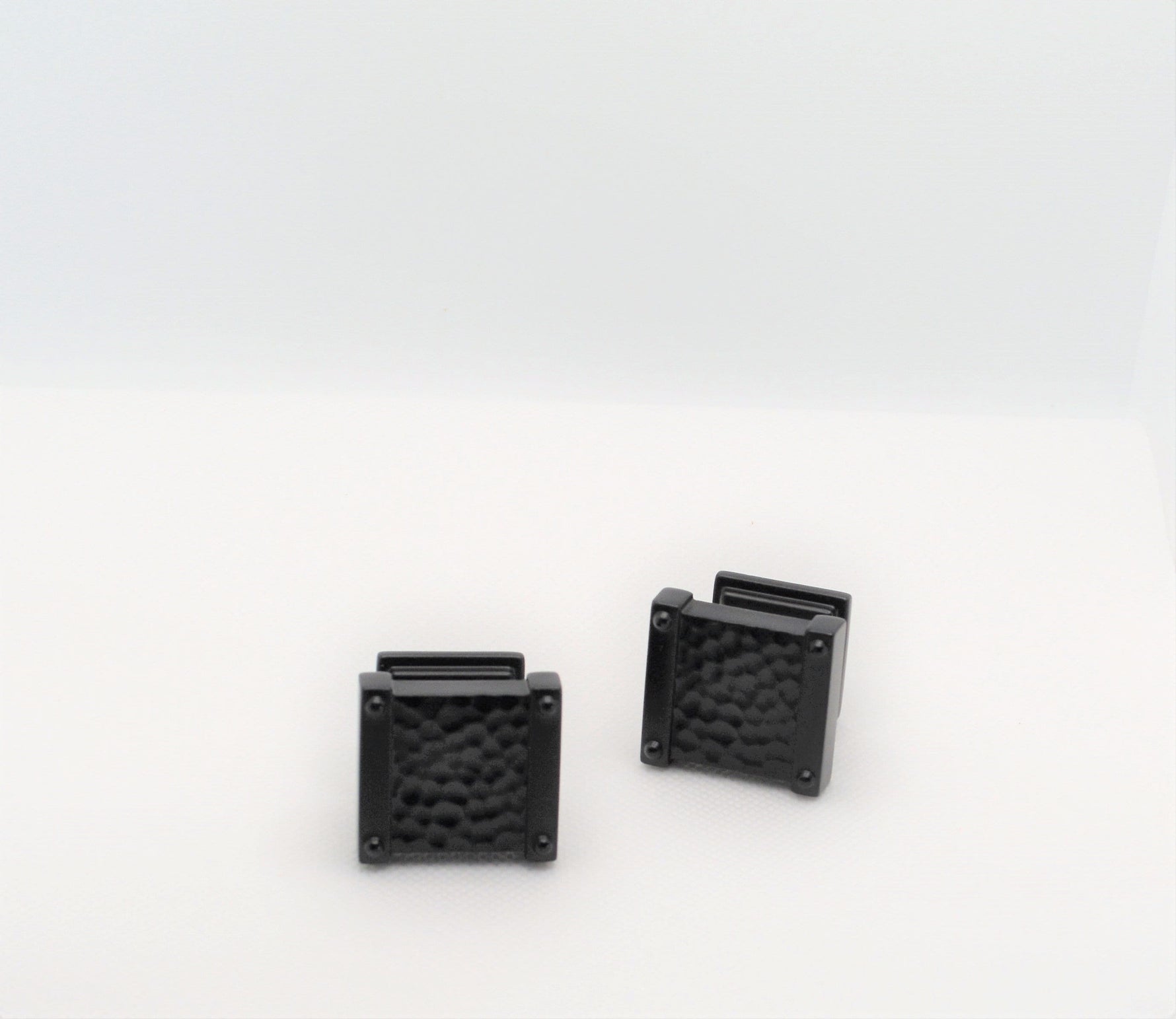 Black Hammered Drawer Pull